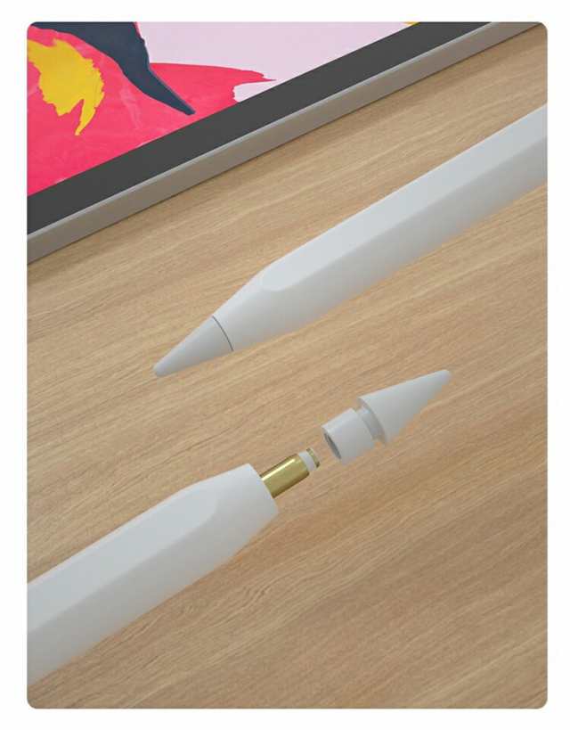 互換品 Apple Pencil キャップ ペン先 カバー ホワイト 第一世代 通販