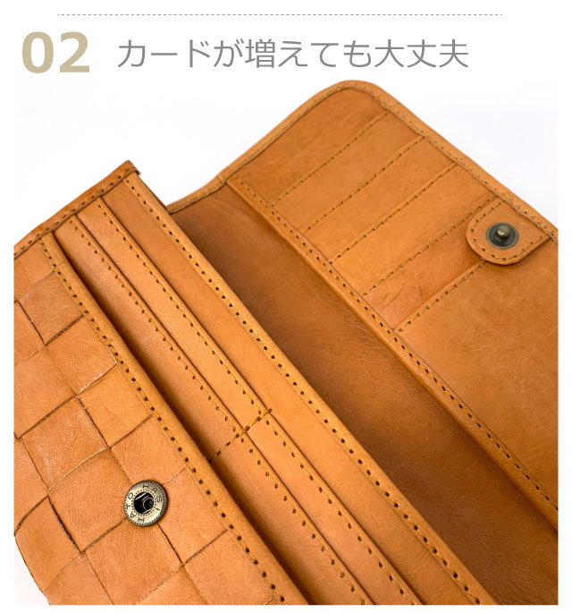 長財布 レディース 本革 zucchero ズッケロ ヌメ革 がま口小銭