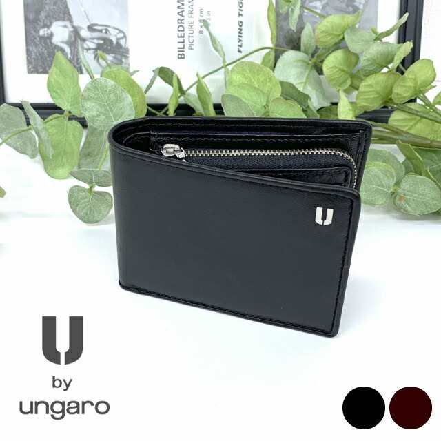 U by ungaro ユーバイウンガロ 財布 ブラック メンズ レディース