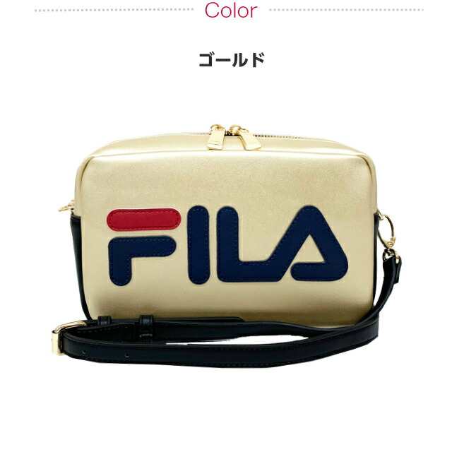 ラッピング袋無料】ミニショルダーバッグ レディース 斜めがけ FILA