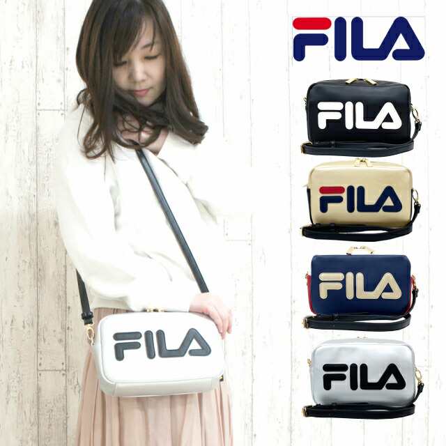 ラッピング袋無料】ミニショルダーバッグ レディース 斜めがけ FILA ...