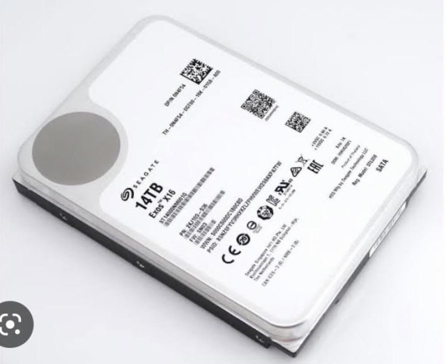 Seagate Exos X16シリーズ 3.5インチ 内蔵HDD 14TB SATA6.0Gb/s