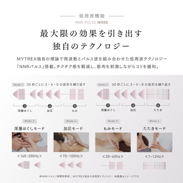 MYTREX DR. HEAT NECK 低周波治療器 ドクター ヒートネック 管理医療機器取得 肩こり 首こり ネックマッサージャー マッサージ ホワイトデー クリスマス ギフト プレゼント 母の日_7