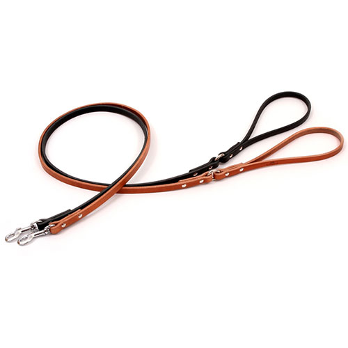 coloco コロコ 栃木レザー・リード 犬用 10mm ブラック 【メール便】の通販は 5,236円