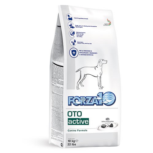 【正規輸入品】FORZA10 アクティブライン オトアクティブ（耳）中粒 犬用 10kgの通販は