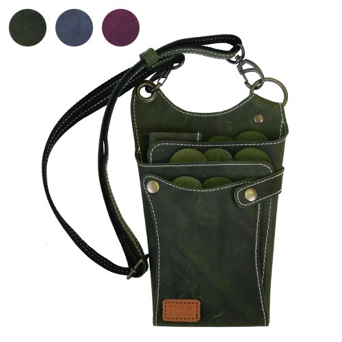 【受注生産】シャンメシャン シザーケース 7丁挿し+コームタイプ TSC-1904 全3色 モスグリーン/ミッドナイトブルー/ワインレッドの通販は