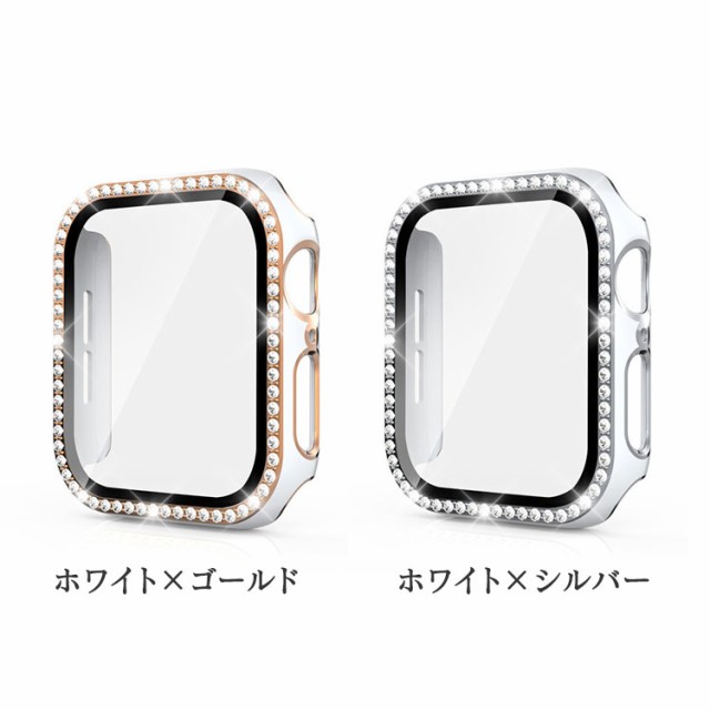 Apple Watch 8 SE2 カバー 41mm ゴールド おしゃれ キラキラ 高級 45mm