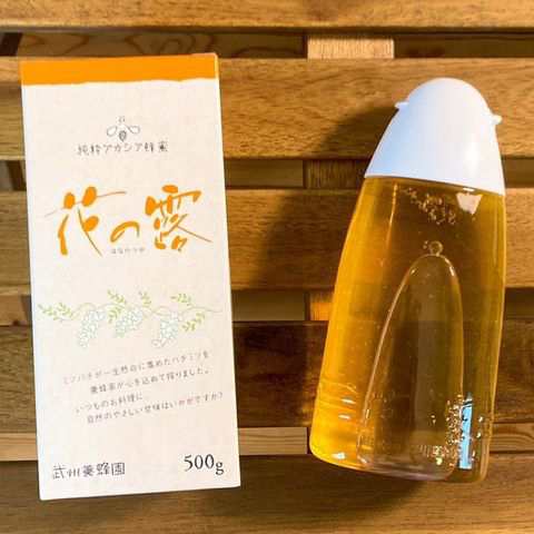 はちみつ アカシア 容器 蜂蜜 ハチミツ 花の露キッチンボトル ５００ｇ