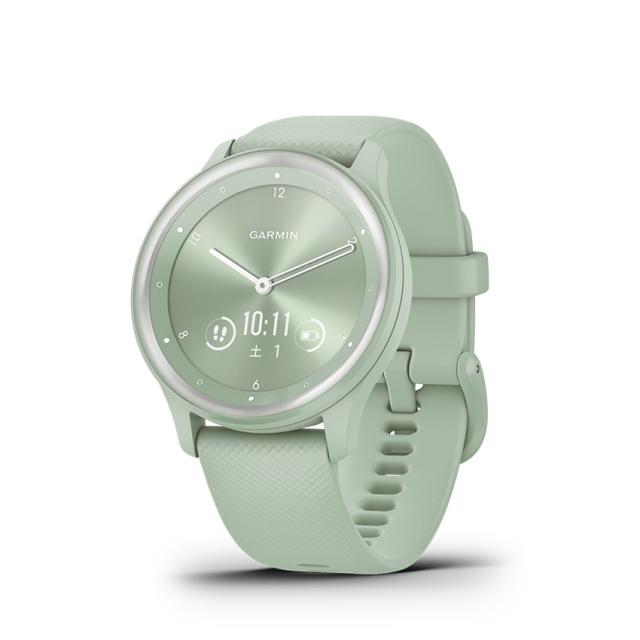 GARMIN(ガーミン) vivomove Sport Silver / Cool Mint