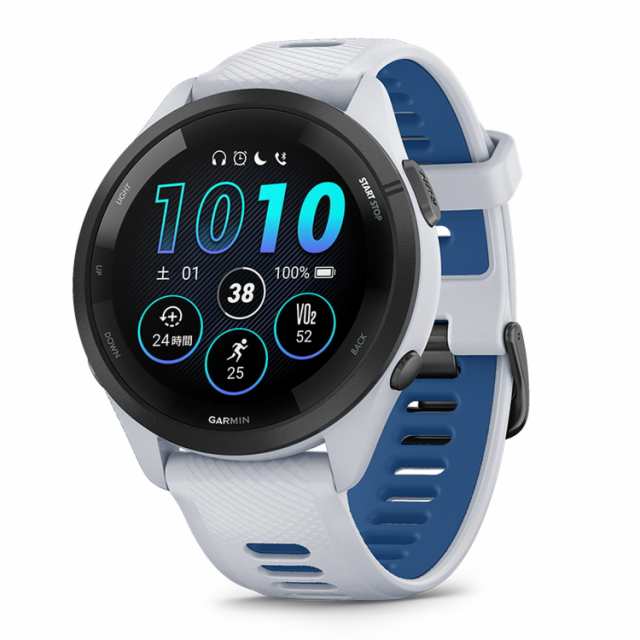 GARMIN（ガーミン）GPSランニングウォッチ Forerunner 265 Music White ...