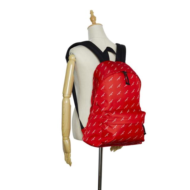 バレンシアガ エクスプローラー リュック バックパック 503221 レッド ナイロン キャンバス メンズ BALENCIAGA 【中古】_9