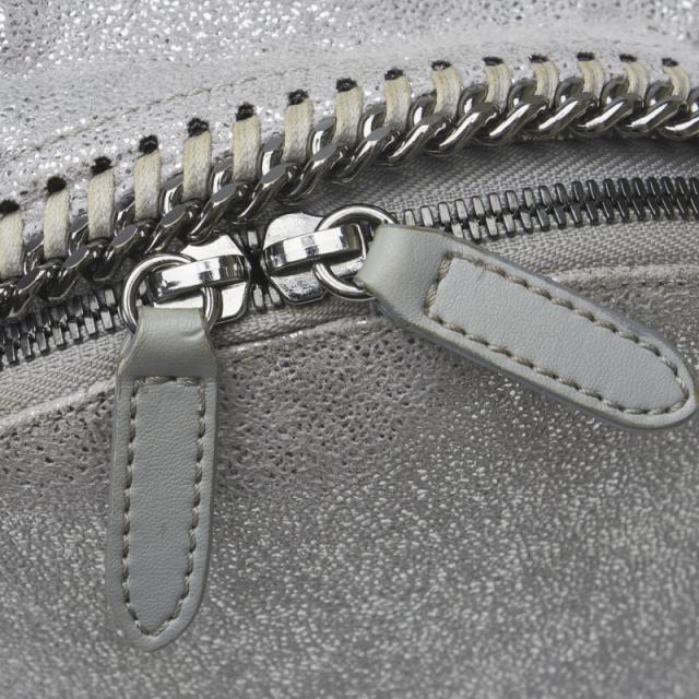ステラマッカートニー ファラベラ リュックサック ショルダーバッグ ２WAY シルバー ポリエステル レディース Stella McCartney【中古】_7