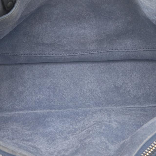 プラダ エティット ショルダーバッグ トートバッグ 1BG122 ブルー レザー レディース PRADA 【中古】_7