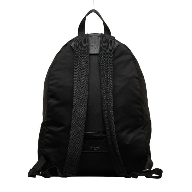 ジバンシー リュック バックパック ブラック ナイロン レザー メンズ Givenchy 【中古】