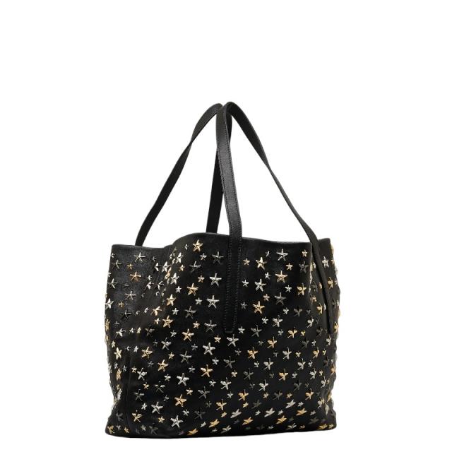 ジミーチュウ ソフィアM トート スター スタッズ ショルダーバッグ トートバッグ ブラック レザー レディース JIMMY CHOO 【中古】_1