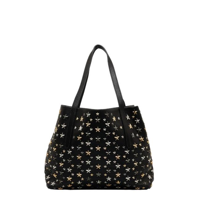 ジミーチュウ ソフィアM トート スター スタッズ ショルダーバッグ トートバッグ ブラック レザー レディース JIMMY CHOO 【中古】_2