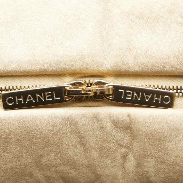 CHANEL コココクーン シャンパンゴールドボストンバッグCHANEL