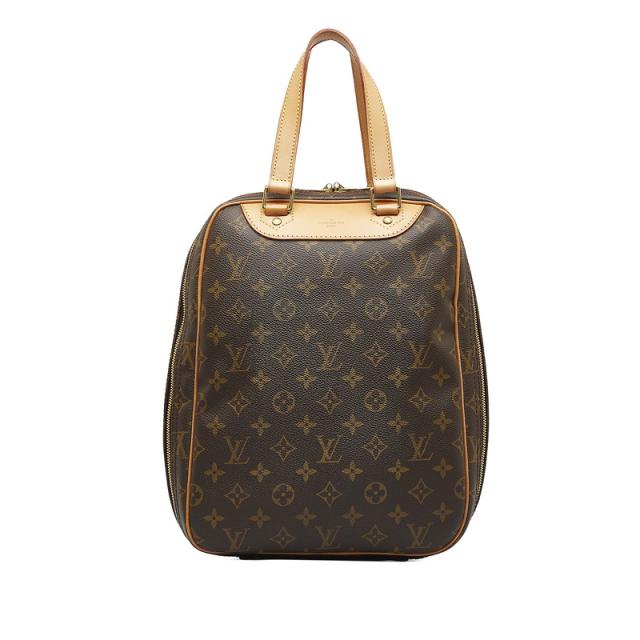 Salvatore Ferragamo サルヴァトーレフェラガモ ガンチーニ ハンドバッグ ベージュ/グレー 14059 レディース【中古】 w1085a