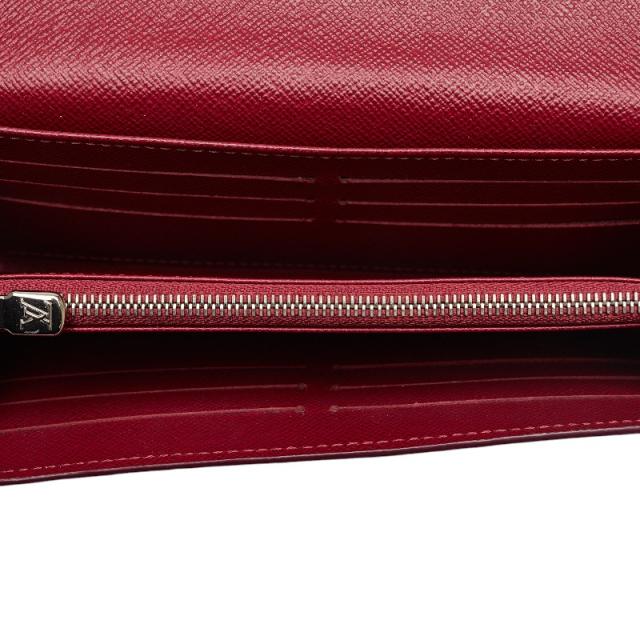 人気 ルイヴィトン 長財布 ポルトフォイユ サラ エピ フューシャ