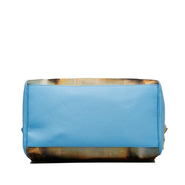 ルイ ヴィトン マスターズコレクション TURNER ターナー スピーディ30 ハンドバッグ M43306 ブルー マルチカラー PVC レザー 【中古】 ルイ ヴィトン マスターズコレクション TURNER ターナー スピーディ30