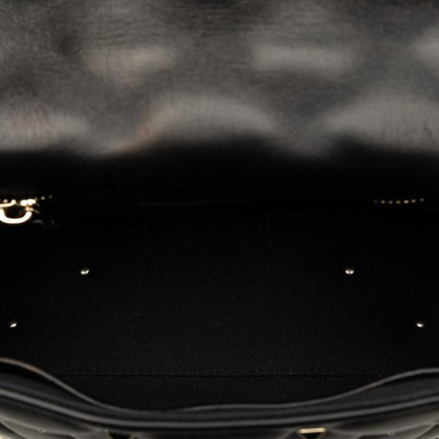 ヴァレンチノ キャンディスタッズ 斜め掛け チェーン ショルダーバッグ ブラック レザー レディース Valentino 【中古】_4