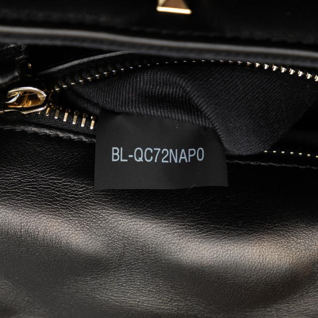ヴァレンチノ キャンディスタッズ 斜め掛け チェーン ショルダーバッグ ブラック レザー レディース Valentino 【中古】_7