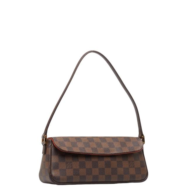 ルイ ヴィトン ダミエ レコレータ ショルダーバッグ ハンドバッグ N51299 ブラウン PVC レザー レディース LOUIS VUITTON 【中古】_1
