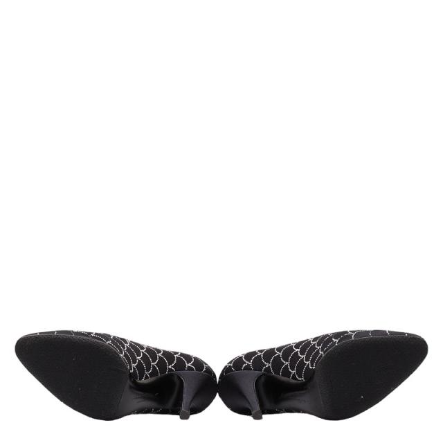 サルヴァトーレフェラガモ パンプス 6 ヒール 733637 ブラック レザー ラインストーン レディース Salvatore Ferragamo 【中古】の通販は サルヴァトーレフェラガモ パンプス 6 ヒール 733637 ブラック レザー ラインストーン レディース Salvatore Ferragamo 【中古】の通販は