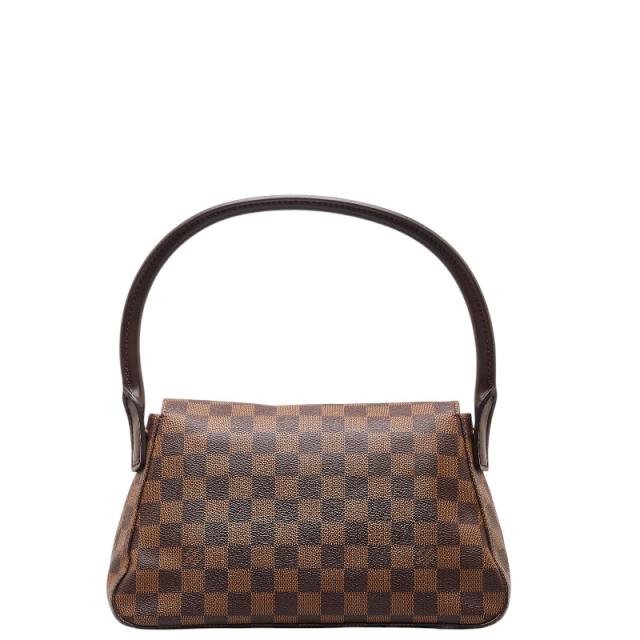 ルイ ヴィトン ダミエ ミニ ルーピング スペシャルオーダー ハンドバッグ ショルダーバッグ N51148 ブラウン PVC LOUIS VUITTON【中古】_2
