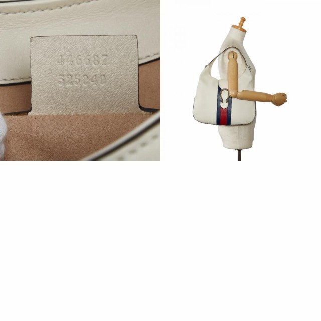 グッチ ディオニュソス ワンショルダーバッグ ハンドバッグ 446687 ホワイト マルチカラー レザー GUCCI 【中古】