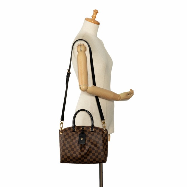ルイ ヴィトン ダミエ エベヌ オデオンPM ハンドバッグ ショルダーバッグ 2WAY N45282 ブラウン PVC レザー LOUIS VUITTON 【中古】の通販は ルイ ヴィトン ダミエ エベヌ オデオンPM ハンドバッグ ショルダーバッグ 2WAY N45282 ブラウン PVC レザー LOUIS VUITTON 【中古】の通販は