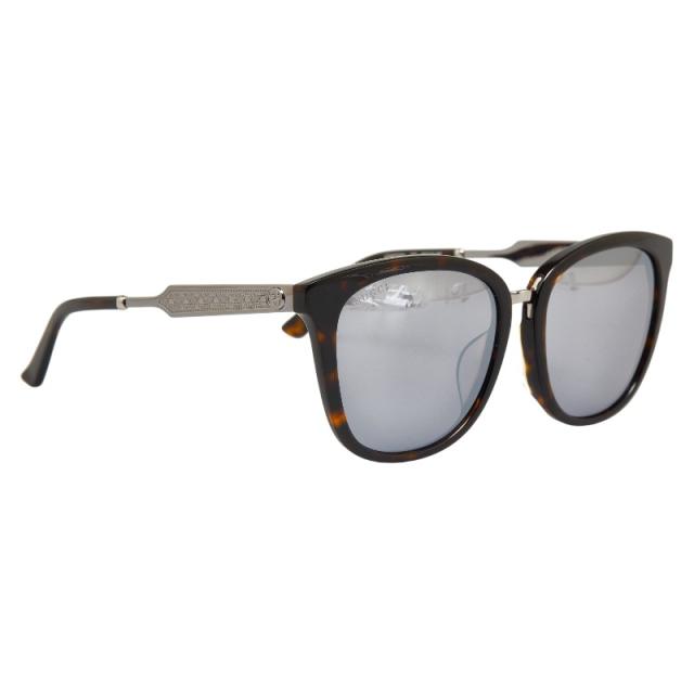 美品 GUCCI サングラス GG0073SK 度なし インターロッキング グッチ インターロッキングG サングラス GG0073SK ブラウン