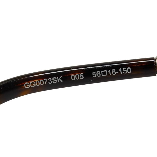 グッチ インターロッキングG サングラス GG0073SK ブラウン