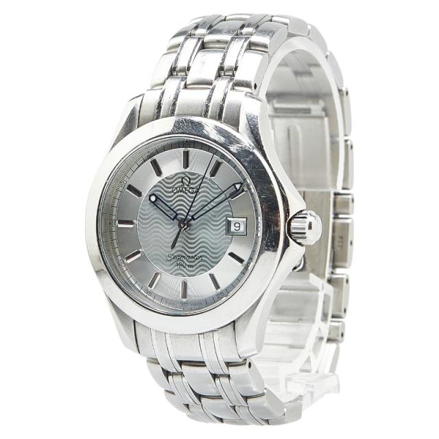 オメガ シーマスター120 2571.31 ダイバー シルバー レディース 時計 OMEGA】オメガ『シーマスター120m』2571.31 レディース クォーツ 1ヶ月