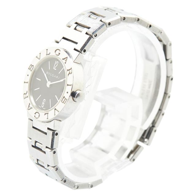 ブルガリ ブルガリブルガリ 腕時計 BB23SS クオーツ ブラック文字盤