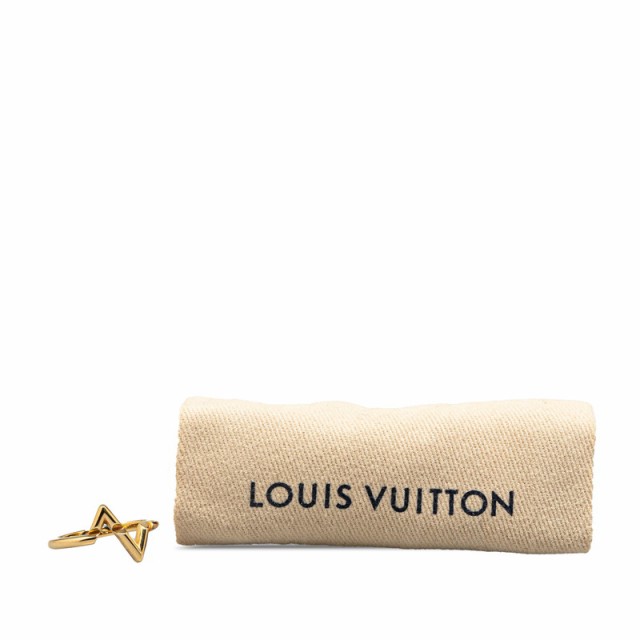 ルイ ヴィトン LV ヴォルト アップサイド ダウン リング 指輪 #54 Q9Q32H K18YG イエローゴールド レディース LOUIS VUITTON 【中古】