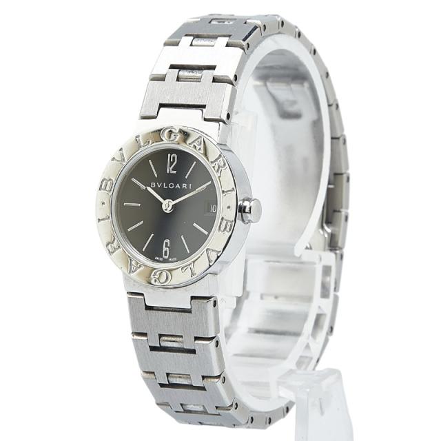 ブルガリ ブルガリブルガリ 腕時計 BB23SS クオーツ ブラック文字盤 ステンレススチール レディース BVLGARI 【中古】_2