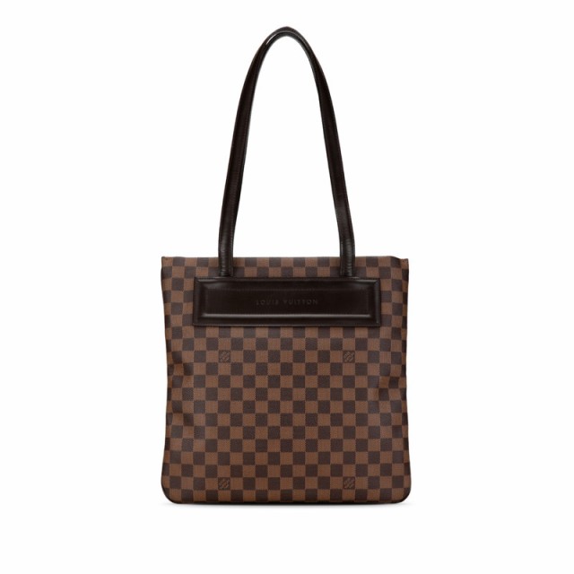 ルイ ヴィトン ダミエ クリフトン トートバッグ N51149 ブラウン PVC レザー レディース LOUIS VUITTON 【中古】