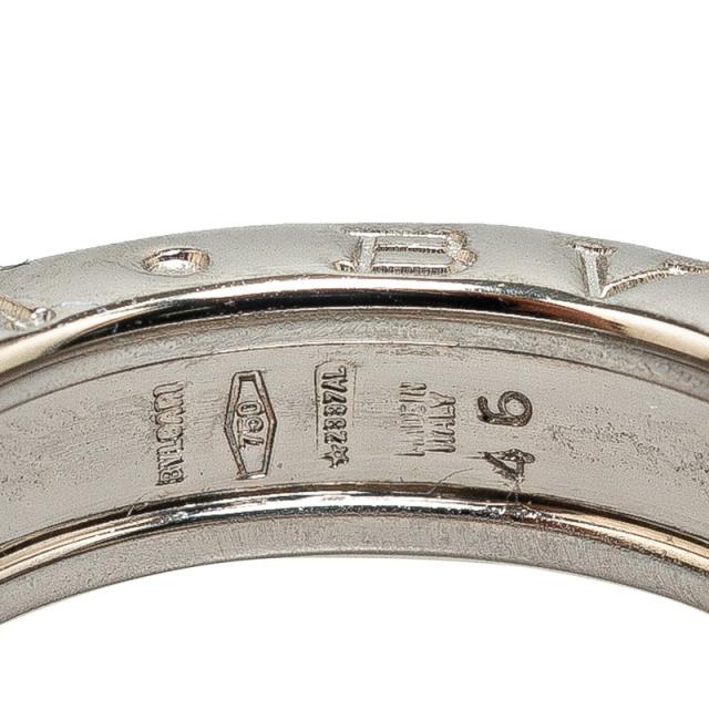 ブルガリ ビーゼロワン 1バンド リング 指輪 #46 K18WG ホワイトゴールド レディース BVLGARI 【中古】の通販は ブルガリ ビーゼロワン 1バンド リング 指輪 #46 K18WG ホワイトゴールド レディース BVLGARI 【中古】の通販は
