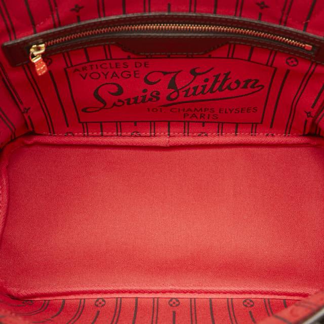 ルイ ヴィトン ダミエ ネヴァーフルPM ハンドバッグ トートバッグ N41359 ブラウン PVC レザー レディース LOUIS VUITTON 【中古】_5