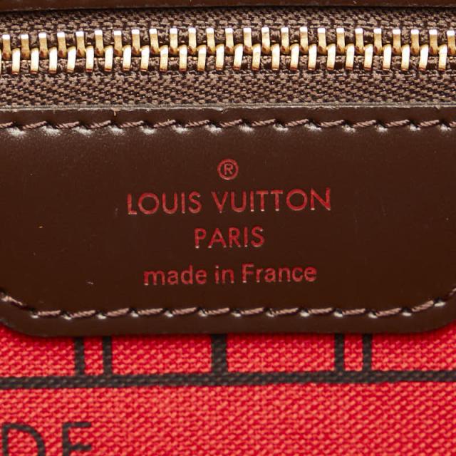 ルイ ヴィトン ダミエ ネヴァーフルPM ハンドバッグ トートバッグ N41359 ブラウン PVC レザー レディース LOUIS VUITTON 【中古】_7