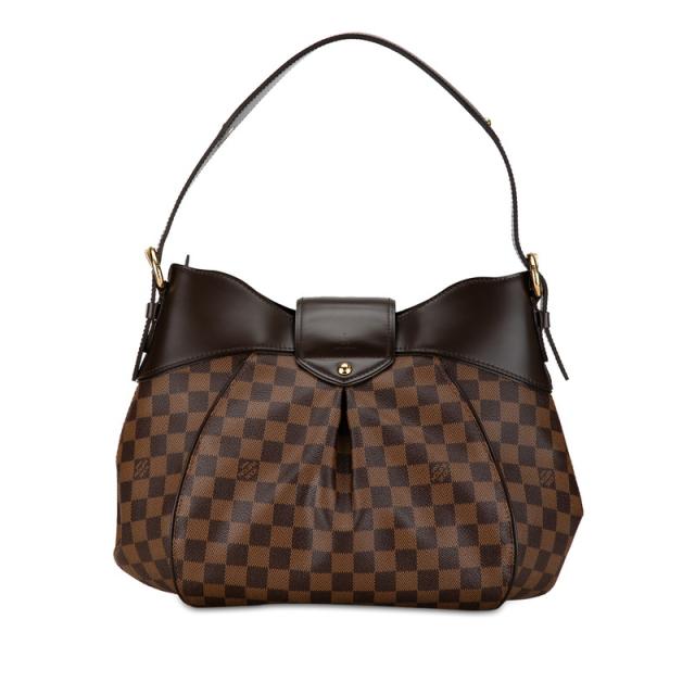 ルイ ヴィトン ダミエ システィナMM ショルダーバッグ N41541 ブラウン PVC レザー レディース LOUIS VUITTON 【中古】_2