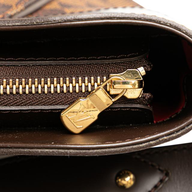 ルイ ヴィトン ダミエ システィナMM ショルダーバッグ N41541 ブラウン PVC レザー レディース LOUIS VUITTON 【中古】_4