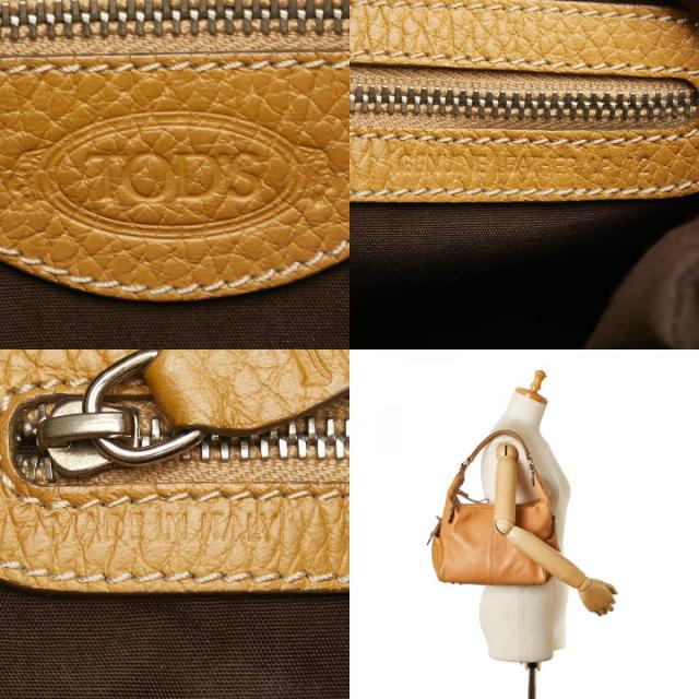 トッズ ワンショルダーバッグ ブラウン レザー レディース TOD’S 【中古】の通販は