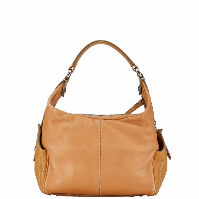 トッズ ワンショルダーバッグ ブラウン レザー レディース TOD’S 【中古】の通販は