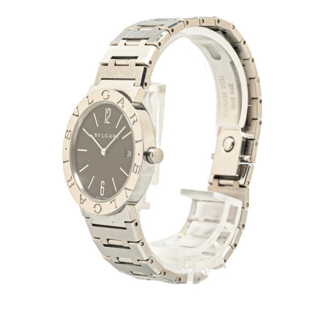 ブルガリ ブルガリブルガリ 腕時計 BB33SS クオーツ ブラック文字盤