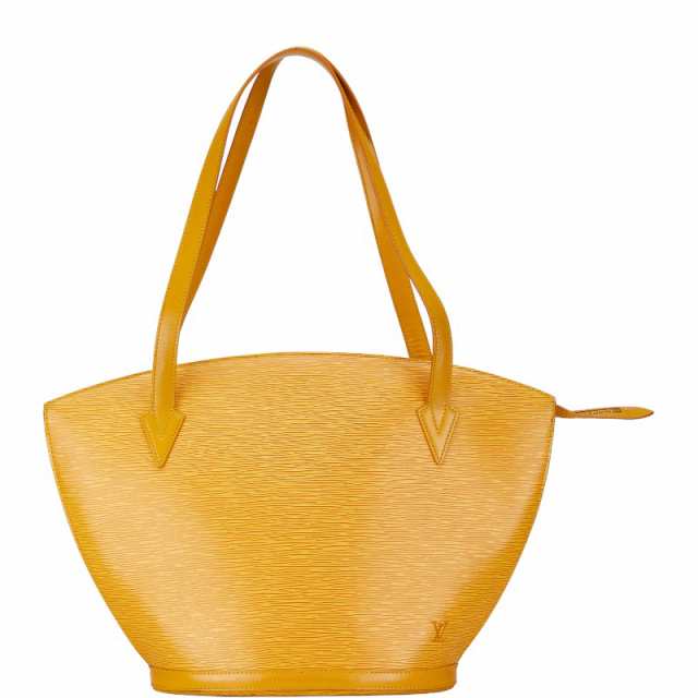 ルイ ヴィトン エピ サンジャック ショッピング トートバッグ ハンドバッグ M52279 タッシリ イエロー レザー LOUIS VUITTON 【中古】