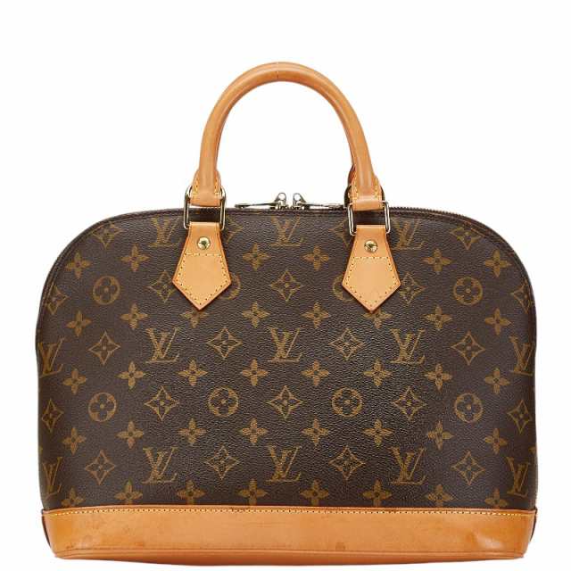 ルイ ヴィトン モノグラム アルマPM ハンドバッグ M51130 ブラウン PVC レザー レディース LOUIS VUITTON 【中古】