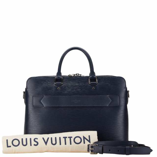 ルイ ヴィトン エピ ブルックス ビジネスバッグ ショルダーバッグ 2WAY M58848 ブルーマリーヌ ネイビー レザー LOUIS VUITTON 【中古】