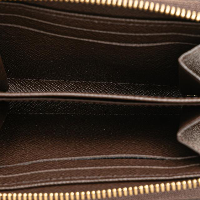 ルイ ヴィトン ダミエ ジッピーコインパース コインケース N63070 ブラウン PVC レザー レディース LOUIS VUITTON 【中古】_5